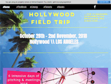 Tablet Screenshot of hollywoodfieldtrip.com
